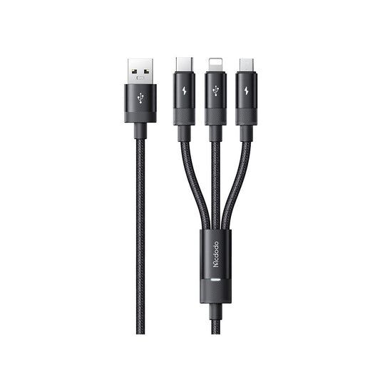 3-in-1 Cable with Indicator Light