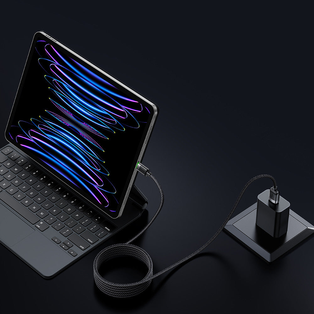 Mcdodo USB-C to Lightning 36W Magnetic Self-Winding Cable CA-201